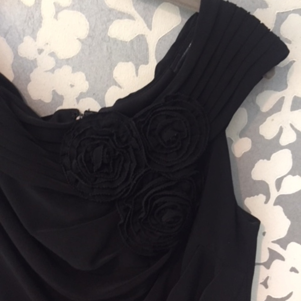 Adrianna Papell Black Cocktail Dress